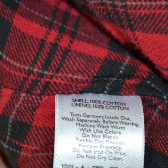 Eddie Bauer Mens 34x30 Fleece Plaid Lining Relaxed Fit 5 Pocket Warm Denim Jeans - Picture 8 of 9